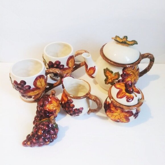 BICO China Bring In The Autumn Tea Server Set - Picture 1 of 10